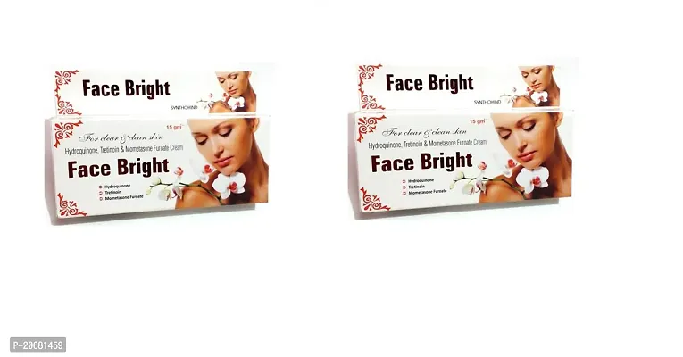 Face Bright brightening cream ( Pack of 2 pcs.) 15 gm each