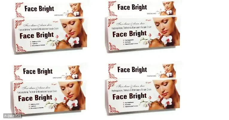 Face Bright brightening cream ( Pack of 4 pcs.) 15 gm each