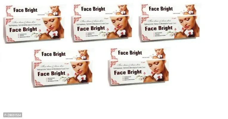 Face Bright brightening cream ( Pack of 5 pcs.) 15 gm each