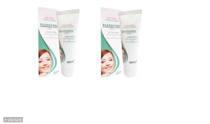 Markmin Scar and Stretch Marks Remover Aloevera Vitamin E Skin Cream (Pack of 2 pcs.) 60 gm each