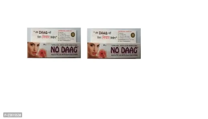 No Daag Remove Scars  Marks Skin Cream ( Pack of 2 pcs.) 20 gm each