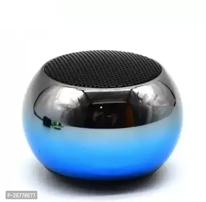 V.I.P M3 (Portable Bluetooth Mini Speaker) Dynamic Metal Sound with High Bass 5 W Bluetooth Speaker with Wireless mic (Multicolor, Stereo Channel)-thumb0