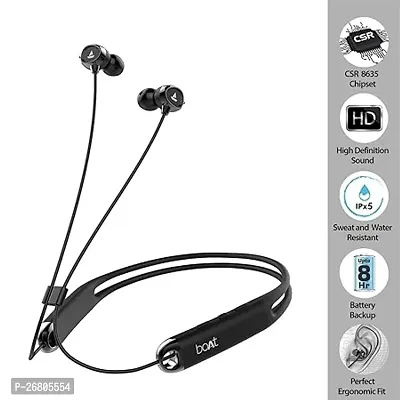 Smart ROCKERZ 325 With Super Bass ( Black, In the Ear ) Bluetooth Headset  (Black, In the Ear)-thumb0