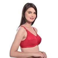 BODYAAN Women Bra ||Girls Bra || Cotton Bra ||Non-Padded Bra || Non-Wired Bra ||Regular Bra || Full Coverage Bra|C Cup Bra-thumb1