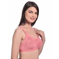 BODYAAN Women Bra ||Girls Bra || Cotton Bra ||Non-Padded Bra || Non-Wired Bra ||Regular Bra || Full Coverage Bra|B Cup Bra-thumb2