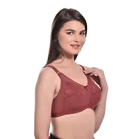 BODYAAN Women Bra ||Girls Bra || Cotton Bra ||Non-Padded Bra || Non-Wired Bra ||Regular Bra || Full Coverage Bra|B Cup Bra-thumb1