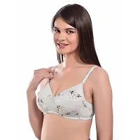 BODYAAN Women Bra ||Women  Girls Bra || Cotton Bra ||Padded Bra || Printed Bra |Non-Wired Bra ||Regular Bra ||Daily Use| Full Coverage Bra|B Cup Bra-thumb1