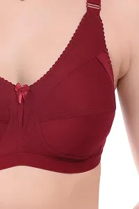 BODYAAN Women Bra ||Women  Girls Bra || Cotton Bra ||Non Padded Bra || Printed Bra |Non-Wired Bra ||Regular Bra ||Daily Use| Full Coverage Bra|B Cup Bra-thumb2