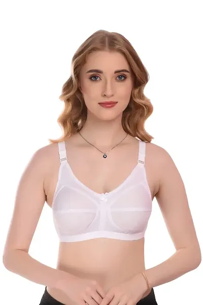 BODYAAN Women Bra ||Women & Girls Bra || Cotton Bra ||Non Padded Bra || Printed Bra |Non-Wired Bra ||Regular Bra ||Daily Use| Full Coverage Bra|B Cup Bra