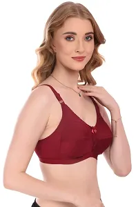 BODYAAN Women Bra ||Women  Girls Bra || Cotton Bra ||Non Padded Bra || Printed Bra |Non-Wired Bra ||Regular Bra ||Daily Use| Full Coverage Bra|B Cup Bra-thumb1