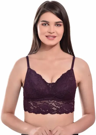 Women Stylish Blend T-shirt Bra