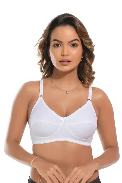 Stylish Blend Basic Bras For Women