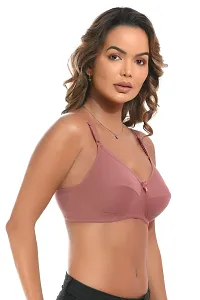 220 Brown- non padded full coverage bra-thumb2