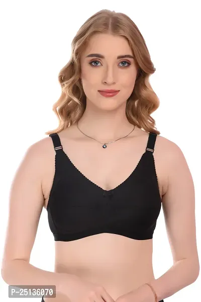 1003 black-non padded full coverage bra