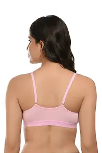 Classic Cotton Blend Solid Bras for Women, Pack of 1-thumb2