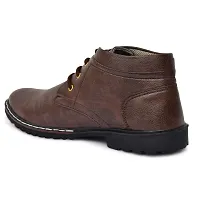 Arceus Shose Formal Slip-on Mid-Top Lace-Up Boots Shoes for Men and Boys Material-Important Form (Brown, Numeric_8)-thumb4