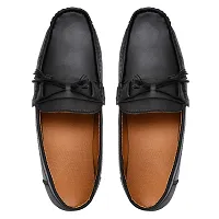 Arceus Shose Formal Casual Slip-on Moccasin Casual Loafers Shoes for Men and Boys Material-Important Form (Black, Numeric_10)-thumb1