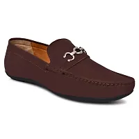 Arceus Shose Formal Casual Slip-on Moccasin Casual Loafers Shoes for Men and Boys - Material-Important Form (Brown, Numeric_10)-thumb2