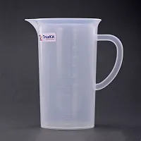 TRUEKIT Transparent Plastic Measuring Jug with Graduation Marks 1000ml-thumb3