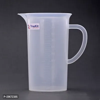 TRUEKIT Transparent Plastic Measuring Jug with Graduation Marks 1000ml-thumb4