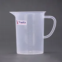 TRUEKIT Transparent Plastic Measuring Jug with Graduation Marks 500ml Pack of 2-thumb1