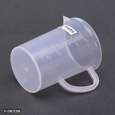 TRUEKIT Transparent Plastic Measuring Jug with Graduation Marks 500ml Pack of 2-thumb4