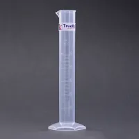 The TRUEKIT Transparent Plastic Measuring Cylinders 50 ML are versatile tools designed for measuring both solids and liquids with precision Featuring graduation marks for accurate readings each cylinder can hold up to 50ml This pack of 4 cylinders provides convenience for various applications from scientific experiments to educational activities-thumb3