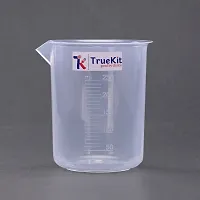 TRUEKIT Transparent Plastic Measuring Beaker with Graduation Marks Pack of 5 50ml 100ml 250ml 500ml 1000ml-thumb3