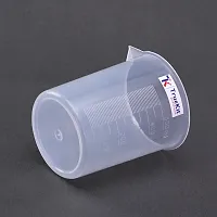 TRUEKIT Transparent Plastic Measuring Beaker with Graduation Marks Pack of 4 50ml 100ml 250ml 500ml-thumb4