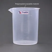 TRUEKIT Transparent Plastic Measuring Beaker with Graduation Marks 1000ml-thumb4