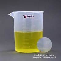 TRUEKIT Transparent Plastic Measuring Beaker with Graduation Marks 1000ml-thumb1