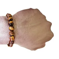 CEYLONMINE- Original  Good quality Stone Tiger Eye beads bracelet Good for astrology-thumb1