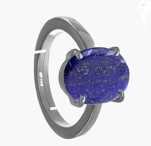 Lapis Lazuli Ring, Blue Gemstone Ring, Solid Sterling Silver Ring, Handmade Statement Ring, Lapis Lazuli Jewelry, Unique Design Ring