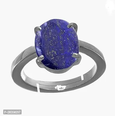 Lapis Lazuli Ring, Blue Gemstone Ring, Solid Sterling Silver Ring, Handmade Statement Ring, Lapis Lazuli Jewelry, Unique Design Ring-thumb2