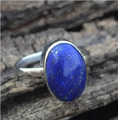 Genuine Lapis Lazuli Ring, Lapis Lazuli Ring, Lapis Lazuli Ring, Sterling Ring, Lapis Lazuli Dainty Ring, Lapis Cute Boho Ring