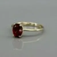 Astrological Stone Ruby  Original  Effective Stone Manik/Ruby Adjustable Ring BY CEYLONMINE Gemstone-thumb1