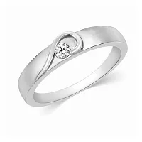 Luca Adjustable Ring for Women Sterling Silver Cubic Zirconia Ring.-thumb3