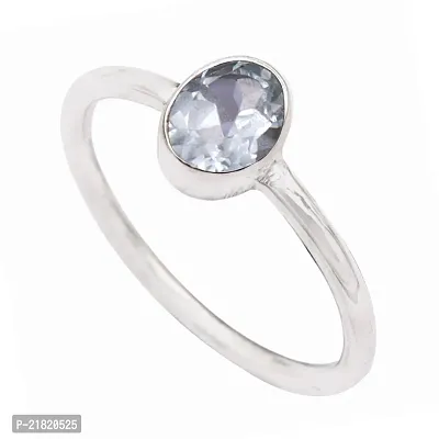 Ring Natural stoneOriginal Effective Unheated  Untreated stone for unisex Stone  Silver Plated Ring