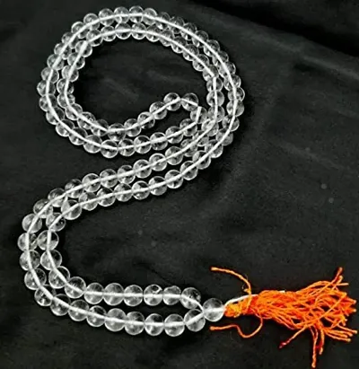 Sphatik Puja Beads Mala 100% Original Genuine Crystal Crystal Chain