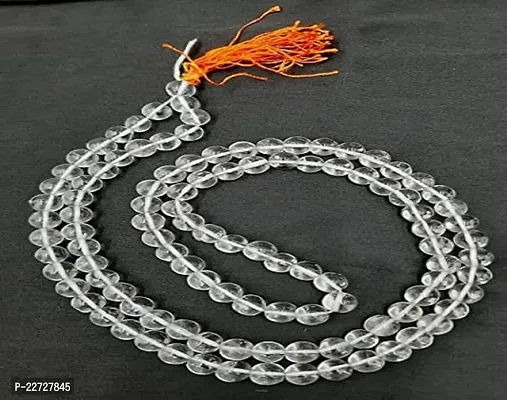 Sphatik Puja Beads Mala 100% Original Genuine Crystal Crystal Chain-thumb2