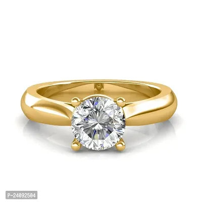 Diamond stone ring golden plated for men  women