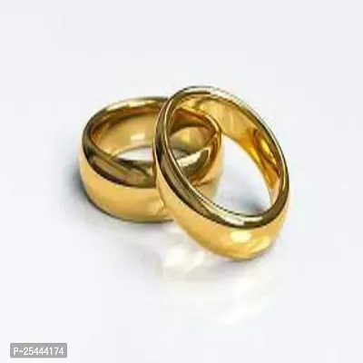 Couple Challa ring Natural Gold Plated Challa Ring's Easy to wear and Fashionable for men  women Stone Gold Plated Ring