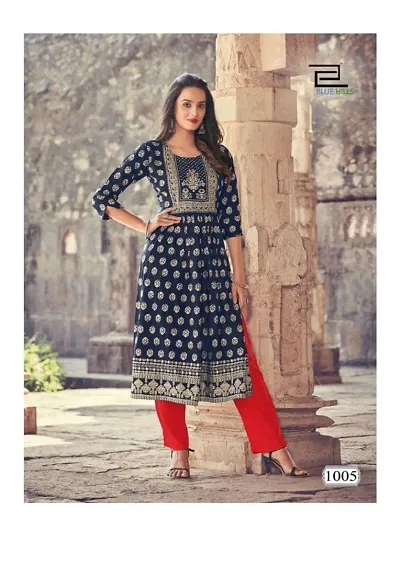 Classic Rayon Kurti for Womens