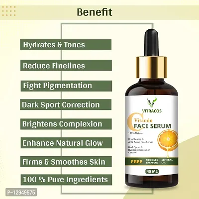 VITRACOS Vitamin C serum natural ingredients with the essential vitamins and Hyaluronic Acid-thumb2