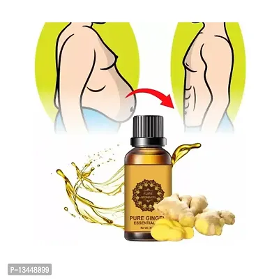 Ginger Essential Oil | Ginger Oil Fat Loss | Fat Loss Slimming Weight Loss Body Fitness Oil--thumb0