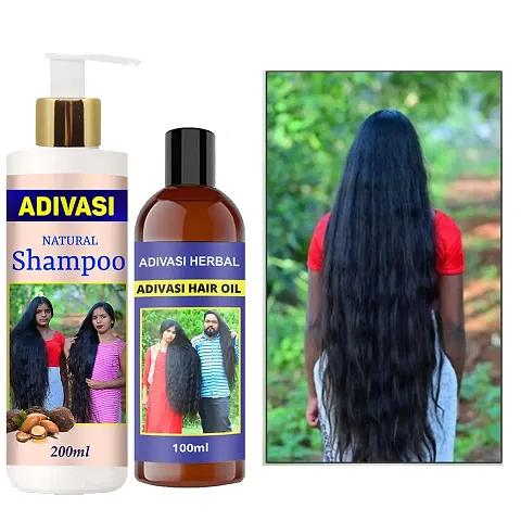 Adivasi Hair Oil  Shampoo For Long  Strong Hair