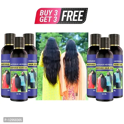Adivasi Neelambari Medicine All Type of Hair Problem Herbal Growth Hair Oil 100 ML Hair Oil  (50 ml) BUY 3 GET 3 FREE-thumb0