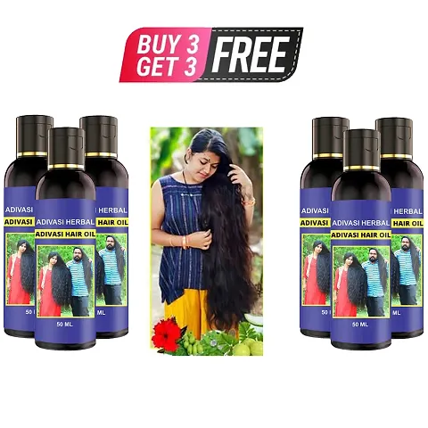 Buy 3 Get 3 Adivasi Hair Care Best Hair Growth Oil Hair Oil