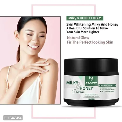 Milky And Honey Cream For Soft Skin And Smooth Skin For Women-thumb0