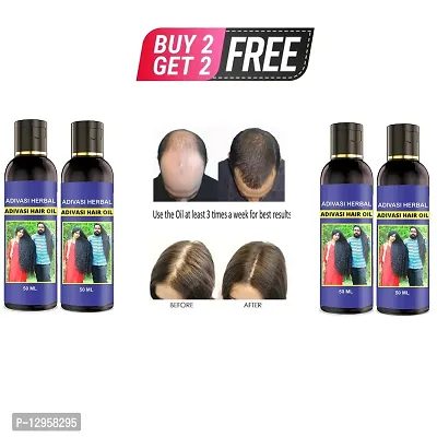 Adivasi Neelambari hair care Adivasi Best hair growth oil Hair Oil  (50 ml)BUY 2 GET 2 FREE